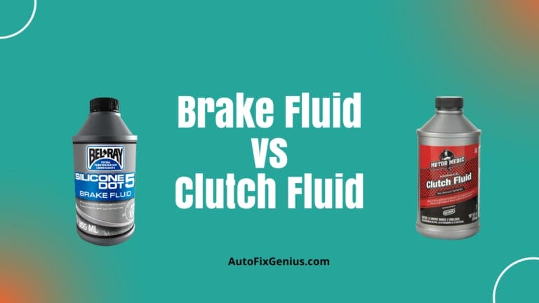  The Battle of Brake Fluid vs Clutch Fluid: Explained