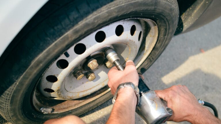 Can You Tighten Lug Nuts on The Ground?
