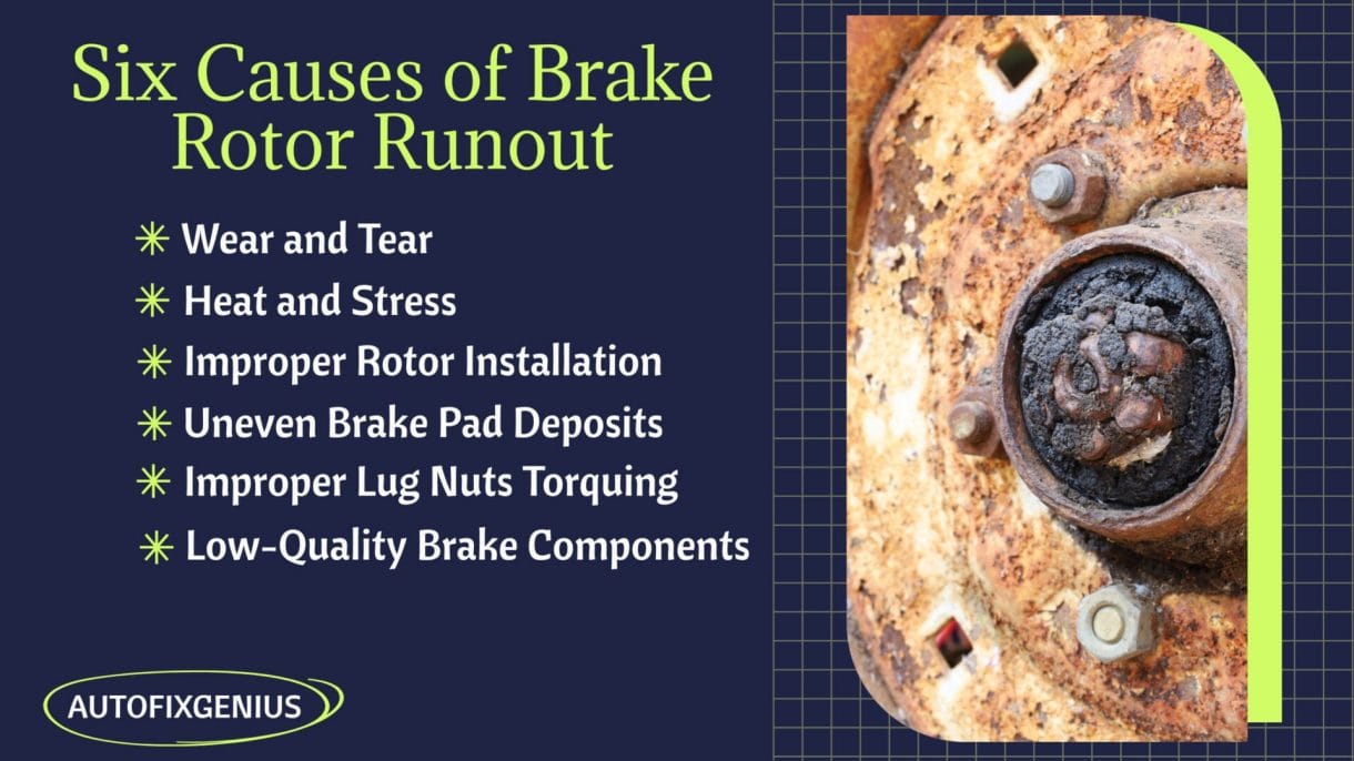 Six Causes of Brake Rotor Runout