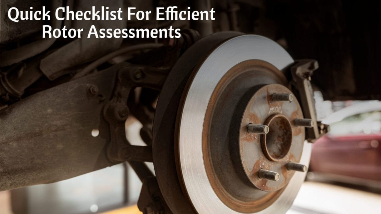 Quick Checklist For Efficient Rotor Assessments