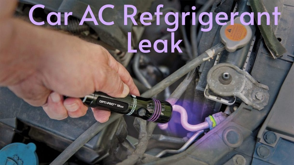 Car AC Refgrigerant Leak