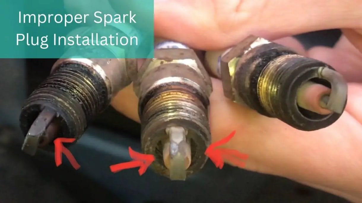 Improper Spark Plug Installation